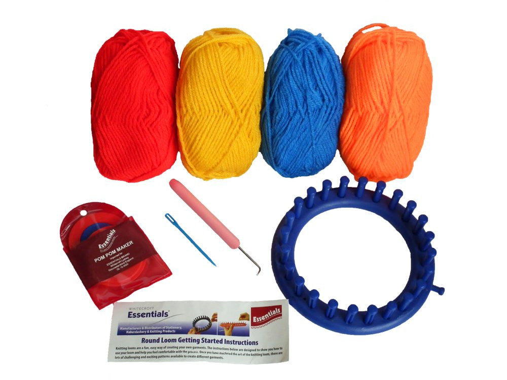 Zaqw Round Knitting Loom,Round Knitting Loom Kit,Round Knitting